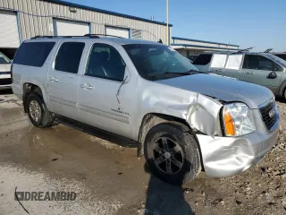 2014 GMC Yukon XL SLT with VIN 1GKS2KE75ER199316, listed as a Copart auction lot 50145985 with 245,746 mi miles and Salvage Title. Bid and sale history available at carsss.com. Image 4.