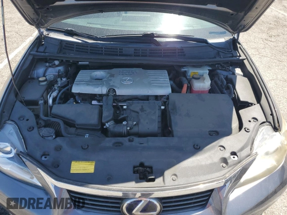 2012 Lexus CT 200h z VIN JTHKD5BH2C2115820, wystawiony jako Copart lot #54248125 z przebiegiem 246 440 mil mil oraz Szkoda całkowita • Salvage title. Historia ofert i sprzedaży dostępna na DreamBid. Obrazek 11.