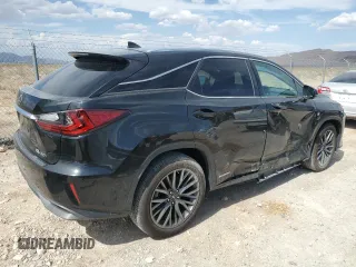 2017 Lexus RX with VIN 2T2BGMCA8HC017268, listed as a Copart auction lot 53266493 with 63,539 mi miles and Salvage Title. Bid and sale history available at carsss.com. Image 3.