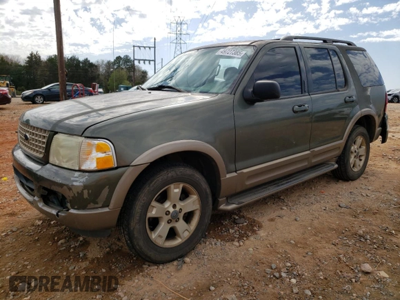 2003 Ford Explorer Eddie Bauer with VIN 1FMDU74W83UA66527, listed as a Copart auction lot 49727385 with 240,505 mi miles and Salvage title. Bid and sale history available at DreamBid. Image 1.