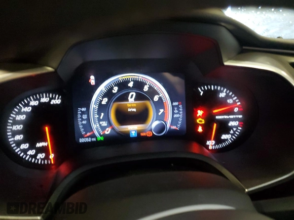 2016 Chevrolet Corvette 1LT with VIN 1G1YA2D70G5118266, listed as a Copart auction lot 42794455 with 22,052 mi miles and Salvage Title. Bid and sale history available at carsss.com. Image 9.