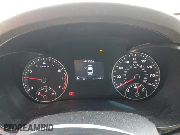 2020 Kia Optima LX with VIN 5XXGT4L38LG388584, listed as a Copart auction lot 50805515 with 101,098 mi miles and Salvage Title. Bid and sale history available at carsss.com. Image 9.