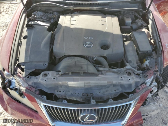 2010 Lexus IS 250 with VIN JTHBF5C22A5119933, listed as a Copart auction lot 49450635 with 18,779 mi miles and Salvage Title. Bid and sale history available at carsss.com. Image 11.