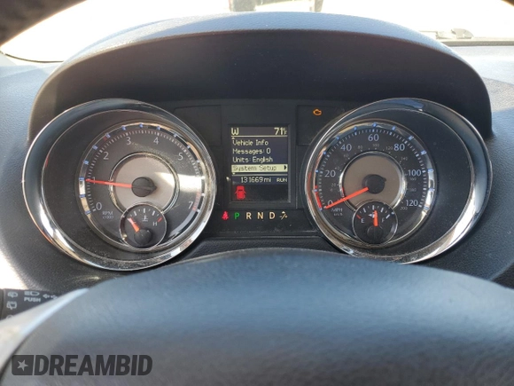 2014 Chrysler Town & Country Touring L 30th Anniversary with VIN 2C4RC1CG4ER470767, listed as a Copart auction lot 55976865 with 131,669 mi miles and Clean title. Bid and sale history available at DreamBid. Image 9.