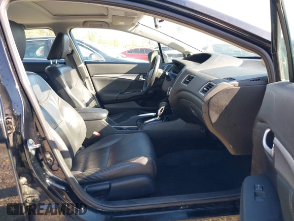2015 Honda Civic EX-L with VIN 19XFB2F90FE021579, listed as a IAAI auction lot 42067217 with 184,234 mi miles and . Bid and sale history available at DreamBid. Image 5.
