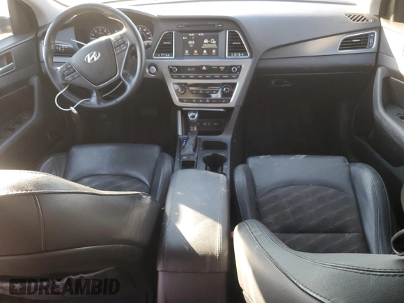 2017 Hyundai Sonata Sport with VIN 5NPE34AF1HH529303, listed as a Copart auction lot 46721245 with 81,428 mi miles and Salvage Title. Bid and sale history available at DreamBid. Image 8.