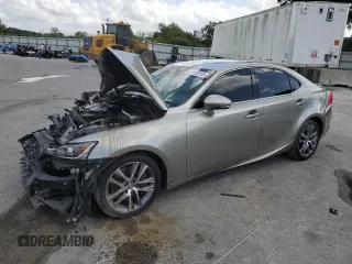 2018 Lexus IS with VIN JTHBA1D20J5069345, listed as a Copart auction lot 51686105 with 119,883 mi miles and Salvage Title. Bid and sale history available at carsss.com. Image 1.