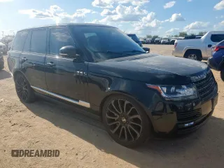 2017 Land Rover Range Rover with VIN SALGS2FE2HA353555, listed as a Copart auction lot 62909565 with 109,494 mi miles and Clean title. Bid and sale history available at DreamBid. Image 4.