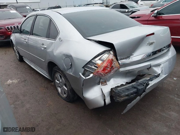 2009 Chevrolet Impala 3.5L LT with VIN 2G1WT57N691176884, listed as a IAAI auction lot 41516638 with NaN miles. Bid and sale history available at carsss.com. Image 3.
