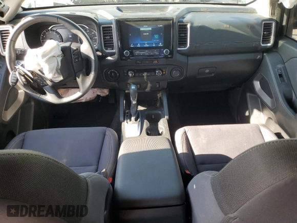 2024 Nissan Frontier S with VIN 1N6ED1EK6RN602828, listed as a Copart auction lot 56891945 with 10,290 mi miles and Salvage title. Bid and sale history available at DreamBid. Image 8.
