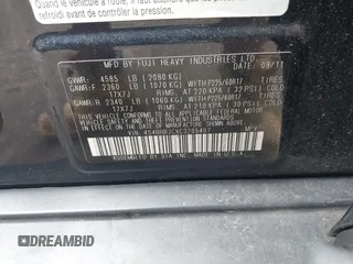 2012 Subaru Outback Limited with VIN 4S4BRBJCXC3205407, listed as a IAAI auction lot 42526824 with 157,987 mi miles and . Bid and sale history available at DreamBid. Image 9.