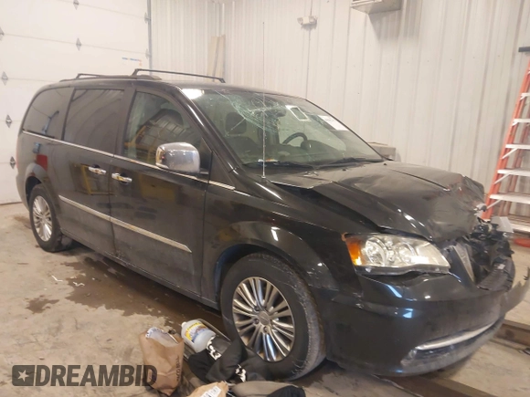 2015 Chrysler Town & Country Touring-L with VIN 2C4RC1CG3FR726639, listed as a IAAI auction lot 41502793 with 161,440 mi miles. Bid and sale history available at carsss.com. Image 1.
