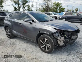 2021 Lexus NX with VIN JTJGJRDZXM2155719, listed as a Copart auction lot 53917345 with 72,716 mi miles and Non Repairable. Bid and sale history available at carsss.com. Image 4.