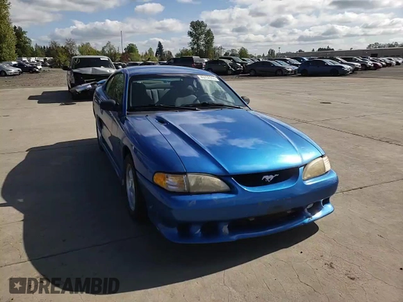 1995 Ford Mustang GT with VIN 1FALP42T1SF201743, listed as a Copart auction lot 49738905 with 187,644 mi miles and Salvage title. Bid and sale history available at DreamBid. Image 13.