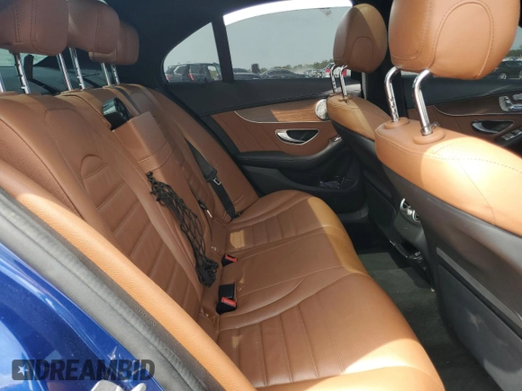 2019 Mercedes-Benz C 43 AMG with VIN 55SWF6EB4KU287626, listed as a Copart auction lot 53647985 with Not provided miles and Salvage title. Bid and sale history available at DreamBid. Image 11.