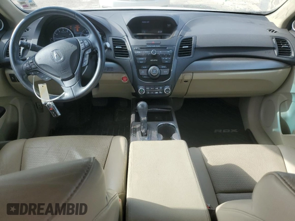 2015 Acura RDX with VIN 5J8TB3H34FL010689, listed as a Copart auction lot 53948525 with 86,951 mi miles and Salvage title. Bid and sale history available at DreamBid. Image 8.