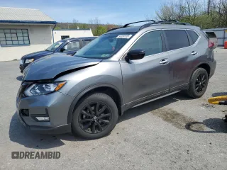 2018 Nissan Rogue SV with VIN 5N1AT2MV8JC725841, listed as a Copart auction lot 54369105 with 113,047 mi miles and Salvage Title. Bid and sale history available at DreamBid. Image 1.