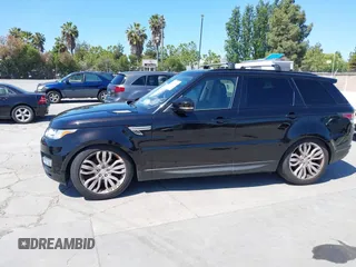 2016 Land Rover Range Rover Sport HSE z VIN SALWR2VF0GA580565, wystawiony jako IAAI lot #42315989 z przebiegiem 60 574 mil mil oraz . Historia ofert i sprzedaży dostępna na DreamBid. Obrazek 6.