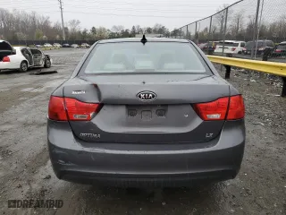 2009 Kia Optima LX with VIN KNAGE228495309675, listed as a Copart auction lot 49705575 with 140,613 mi miles and Salvage Title. Bid and sale history available at carsss.com. Image 6.
