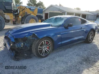 2017 Ford Mustang GT with VIN 1FA6P8CF8H5259540, listed as a Copart auction lot 84297434 with Not Provided miles and Salvage Title. Bid and sale history available at carsss.com. Image 1.