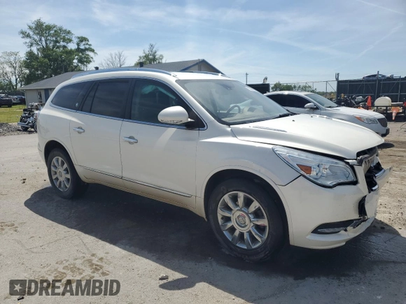 2014 Buick Enclave Premium with VIN 5GAKRCKD4EJ144427, listed as a Copart auction lot 53866595 with 150,755 mi miles and Salvage Title. Bid and sale history available at DreamBid. Image 4.