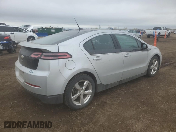 2012 Chevrolet Volt with VIN 1G1RD6E49CU105779, listed as a Copart auction lot 54863865 with 58,585 mi miles and Clean Title. Bid and sale history available at carsss.com. Image 3.
