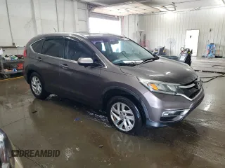 2015 Honda CR-V EX-L with VIN 2HKRM3H7XFH538120, listed as a Copart auction lot 54557955 with 71,858 mi miles and Salvage Title. Bid and sale history available at carsss.com. Image 4.