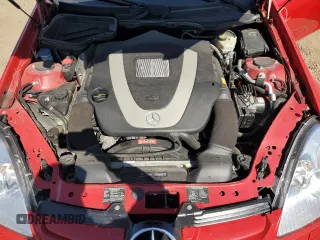 2007 Mercedes-Benz SLK-Class 3.0L with VIN WDBWK54F57F168349, listed as a Copart auction lot 72155834 with 85,007 mi miles and Salvage Title. Bid and sale history available at carsss.com. Image 11.