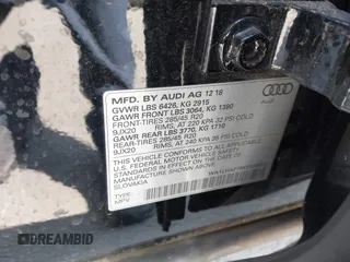 2019 Audi Q7 Premium Plus с VIN WA1LHAF78KD025573, выставлен на аукционе IAAI как лот 42173645 с пробегом 45 809 миль миль и . История ставок и продаж доступна на DreamBid. Изображение 9.