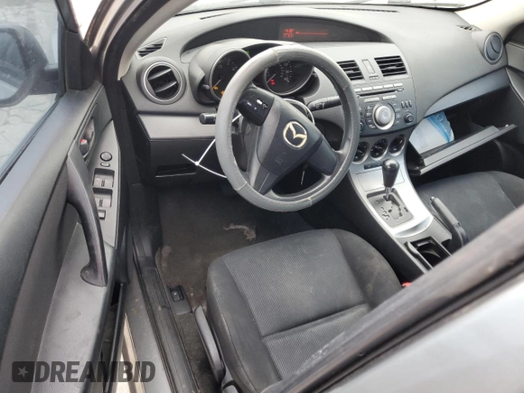 2010 Mazda 3 i SV with VIN JM1BL1SF8A1241789, listed as a Copart auction lot 51345275 with 160,227 mi miles and Salvage Title. Bid and sale history available at DreamBid. Image 8.
