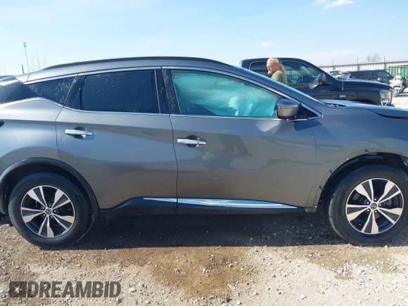 2020 Nissan Murano SV with VIN 5N1AZ2BJ1LN105855, listed as a IAAI auction lot 41902524 with 121,598 mi miles and . Bid and sale history available at DreamBid. Image 14.
