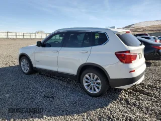 2012 BMW X3 28i with VIN 5UXWX5C51CL717874, listed as a Copart auction lot 46141245 with 135,041 mi miles and Salvage Title. Bid and sale history available at DreamBid. Image 2.