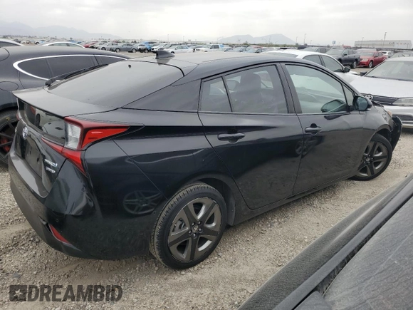 2020 Toyota Prius L Eco z VIN JTDKARFU1L3113480, wystawiony jako Copart lot #52830035 z przebiegiem Nie podano mil oraz Szkoda całkowita • Salvage title. Historia ofert i sprzedaży dostępna na DreamBid. Obrazek 3.