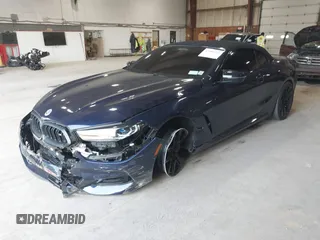 2023 BMW 8 Series with VIN WBAFY4C07PCM50546, listed as a IAAI auction lot 42403241 with 15,697 mi miles and . Bid and sale history available at DreamBid. Image 18.