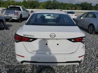 2024 Nissan Sentra S with VIN 3N1AB8BV8RY315267, listed as a Copart auction lot 51389845 with 21,241 mi miles and Non Repairable. Bid and sale history available at carsss.com. Image 6.