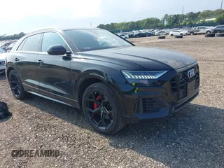2019 Audi Q8 Prestige z VIN WA1CVAF12KD008367, wystawiony jako IAAI lot #42658145 z przebiegiem 64 015 mil mil oraz . Historia ofert i sprzedaży dostępna na DreamBid. Obrazek 1.