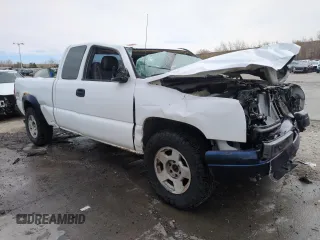 2005 Chevrolet Silverado 1500 with VIN 1GCEK19VX5E240607, listed as a Copart auction lot 50742185 with 190,195 mi miles and Salvage Title. Bid and sale history available at DreamBid. Image 4.