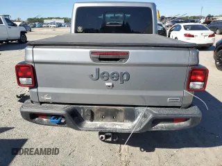 2021 Jeep Gladiator Overland с VIN 1C6HJTFG7ML553116, выставлен на аукционе Copart как лот 48115545 с пробегом 75 787 миль миль и Списание • Salvage title. История ставок и продаж доступна на DreamBid. Изображение 6.