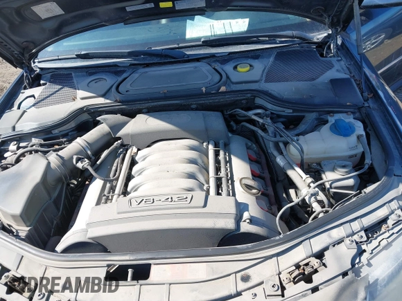 2006 Audi A8 4.2L with VIN WAUML44E06N019260, listed as a IAAI auction lot 40909905 with Not provided miles and . Bid and sale history available at DreamBid. Image 10.