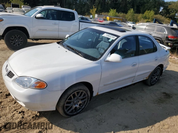 2000 Hyundai Elantra GLS with VIN KMHJF35F8YU922503, listed as a Copart auction lot 71063234 with 209,706 mi miles and Clean title. Bid and sale history available at DreamBid. Image 1.