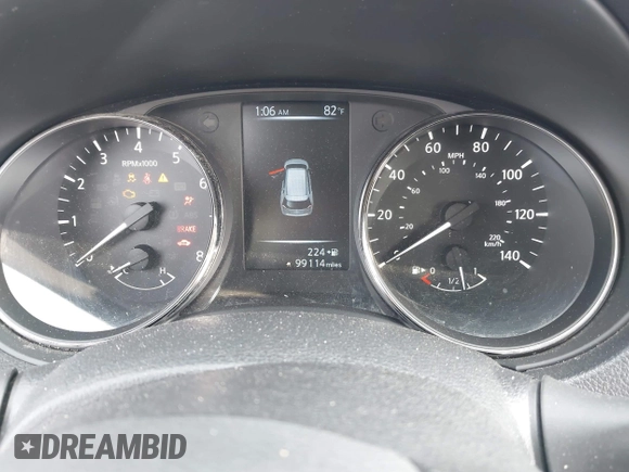 2017 Nissan Rogue SV with VIN KNMAT2MV7HP565670, listed as a IAAI auction lot 42435654 with 99,114 mi miles and . Bid and sale history available at DreamBid. Image 7.