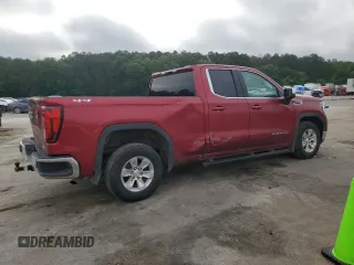2022 GMC Sierra 1500 Limited SLE with VIN 1GTR9BED1NZ112698, listed as a Copart auction lot 53074144 with 37,216 mi miles and Salvage Title. Bid and sale history available at carsss.com. Image 3.