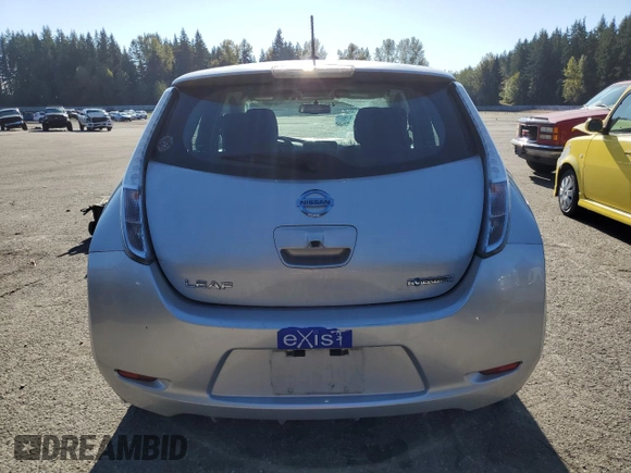 2016 Nissan LEAF S with VIN 1N4BZ0CP5GC300302, listed as a Copart auction lot 73724763 with 60,926 mi miles. Bid and sale history available at carsss.com. Image 6.
