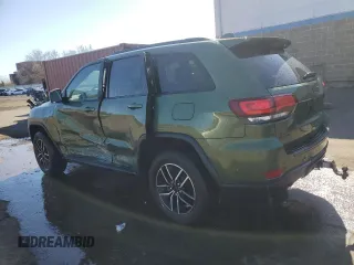 2021 Jeep Grand Cherokee Trailhawk with VIN 1C4RJFLT8MC500800, listed as a Copart auction lot 52328545 with 45,761 mi miles and Salvage Title. Bid and sale history available at carsss.com. Image 2.