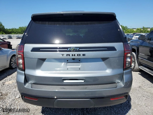 2023 Chevrolet Tahoe Z71 with VIN 1GNSKPKD7PR516638, listed as a Copart auction lot 58310624 with 6,894 mi miles and Salvage Title. Bid and sale history available at carsss.com. Image 6.