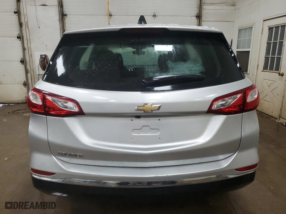 2020 Chevrolet Equinox LS with VIN 3GNAXHEV9LS528269, listed as a Copart auction lot 87971955 with 120,789 mi miles and Salvage Title. Bid and sale history available at carsss.com. Image 6.