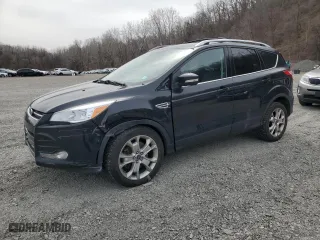 2014 Ford Escape Titanium with VIN 1FMCU9J92EUD00136, listed as a Copart auction lot 51517155 with 140,339 mi miles and Salvage Title. Bid and sale history available at carsss.com. Image 1.