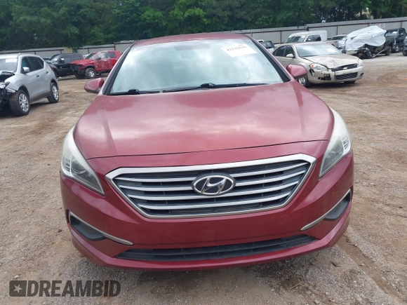 2016 Hyundai Sonata SE with VIN 5NPE24AFXGH424650, listed as a IAAI auction lot 42192639 with 126,632 mi miles and . Bid and sale history available at carsss.com. Image 12.