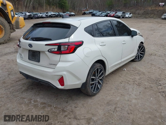 2024 Subaru Impreza Special Sports z VIN JF1GUAFC5R8285485, wystawiony jako IAAI lot #42017333 z przebiegiem Nie podano mil oraz . Historia ofert i sprzedaży dostępna na DreamBid. Obrazek 4.