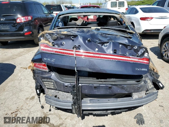 2014 Lincoln MKZ with VIN 3LN6L2J92ER812445, listed as a Copart auction lot 42325244 with 86,993 mi miles and Non Repairable. Bid and sale history available at carsss.com. Image 6.